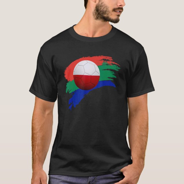 T-shirt Équipe de Pologne de football (Devant)