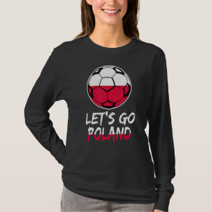 T-shirt Équipe de Pologne de football Polonais de football