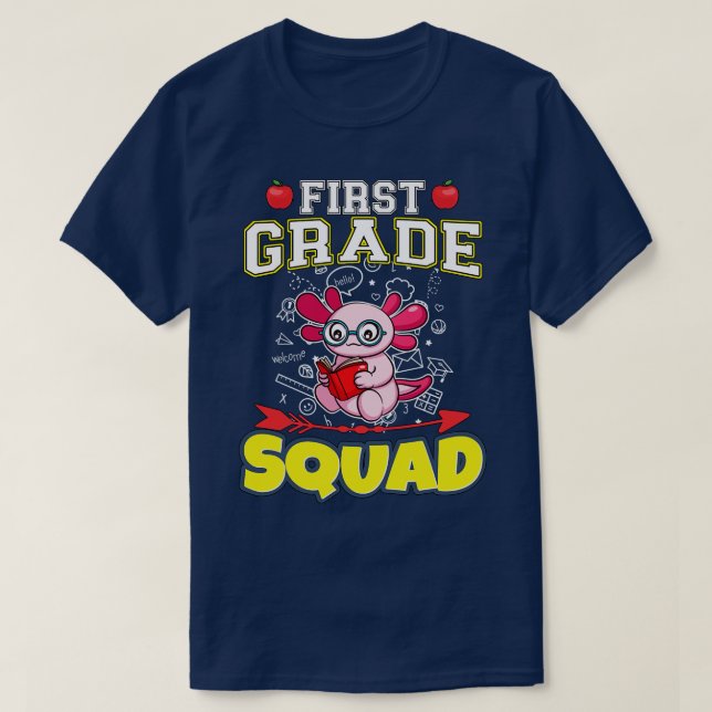T-shirt Équipe de première année Funny École primaire prim (Design devant)