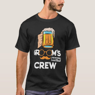 T-shirt Équipe de préparation du marié Garçons d'honneur E