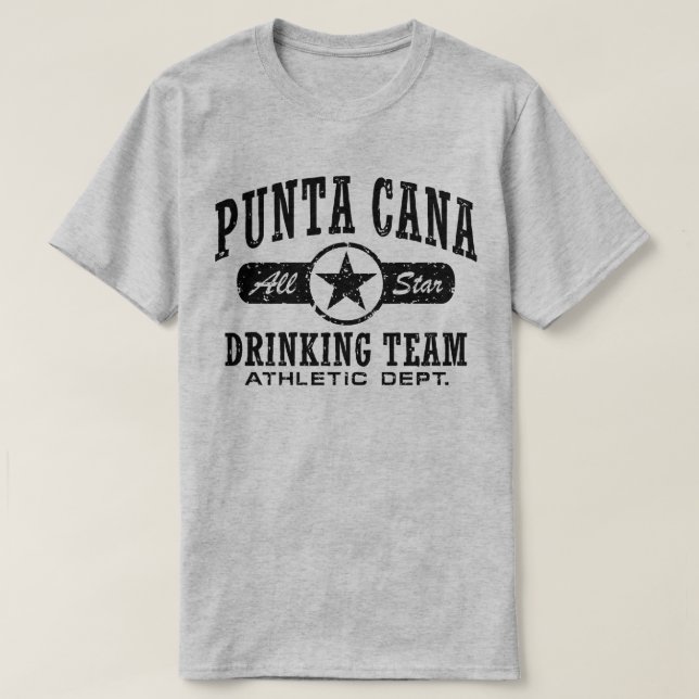 T-shirt Équipe de Punta Cana (Design devant)