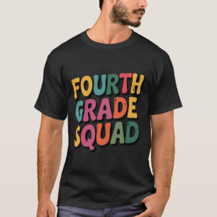 T-shirt Équipe de quatrième année 4e professeur équipage r