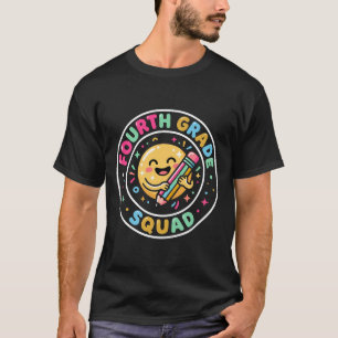 T-shirt Équipe de quatrième année 4e professeur équipage R
