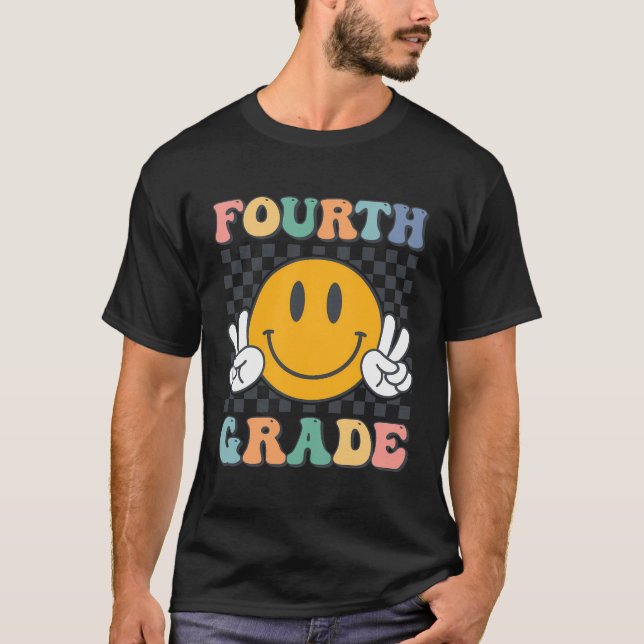 T-shirt Équipe de quatrième année Enseignants Garçons Fill (Devant)