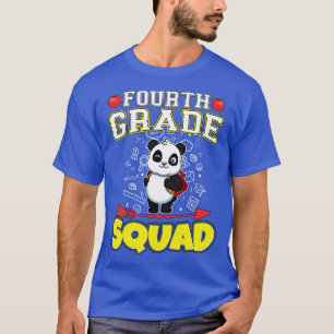 T-shirt Équipe de quatrième année Funny École primaire pri