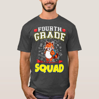 T-shirt Équipe de quatrième année Funny École primaire pri