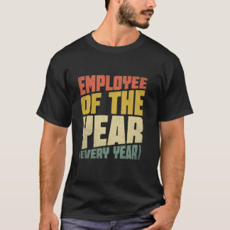 T-shirt Équipe de reconnaissance de l'employé de l'année P