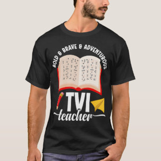 T-shirt Équipe de reconnaissance des enseignants Tvi Gras