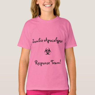 T-shirt Équipe de réponse à l'apocalypse zombie