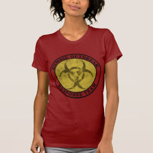 T-shirt Équipe de réponse de manifestation de zombi