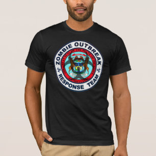 T-shirt Équipe de réponse de manifestation de zombi du