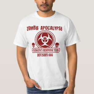 T-shirt Équipe de réponse de secours d'apocalypse de zom