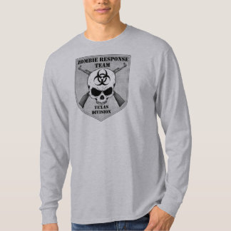 T-shirt Équipe de réponse de zombi : Division du Texas