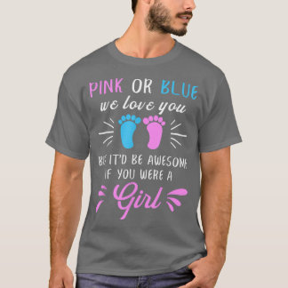 T-shirt Équipe de révélation de genre Girl552
