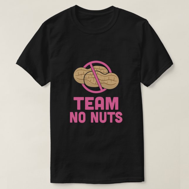 T-shirt Equipe de révélation de genre Pas de noix Fille ju (Design devant)