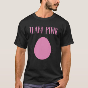 T-shirt Équipe De Révélation De Sexe Pink Easter Egg Crew 