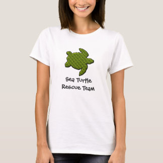 T-shirt Équipe de Secourt des tortues marines