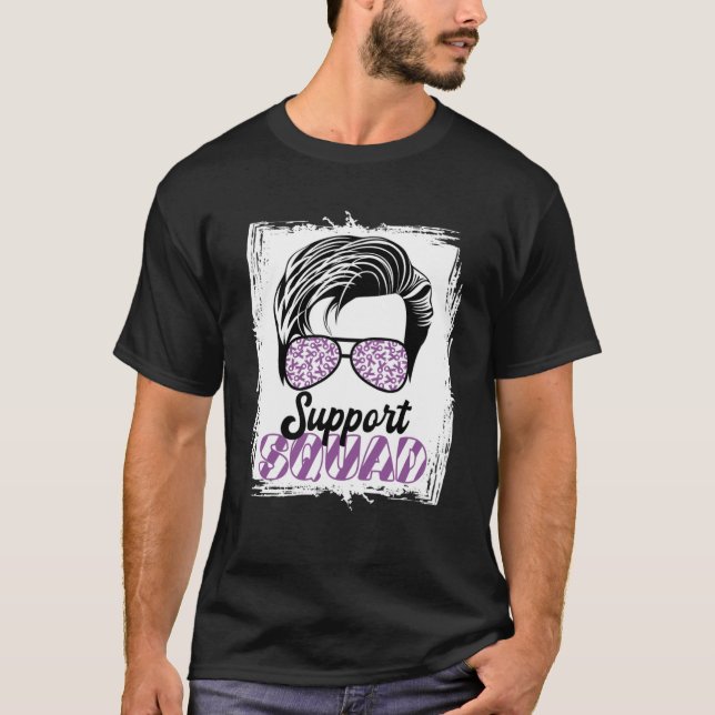 T-shirt Équipe de sensibilisation de soutien I CM Cerebell (Devant)