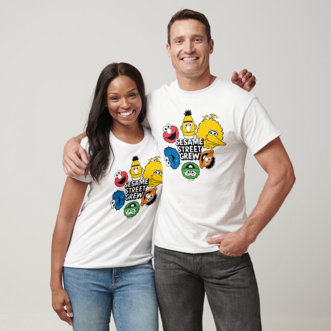 T-shirt Équipe de Sesame Street (Unisexe)