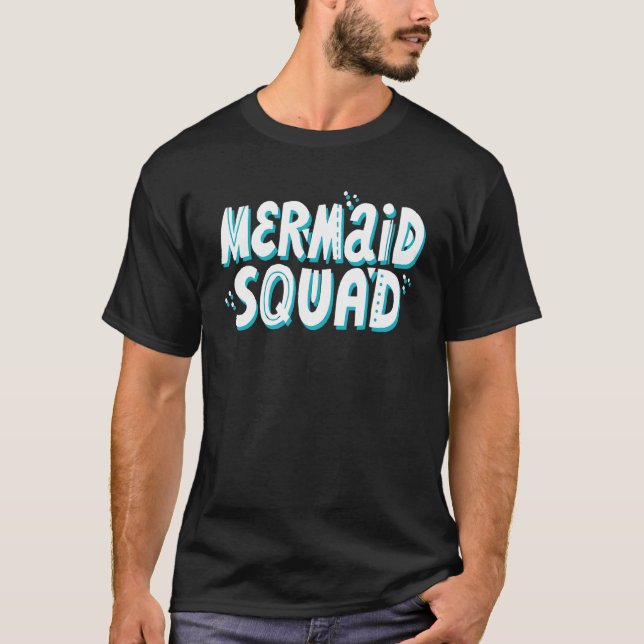T-shirt Équipe de sirène 1 (Devant)