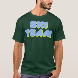 T-shirt Équipe de ski
