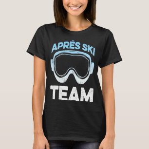 T-shirt Équipe de ski d'Aprés