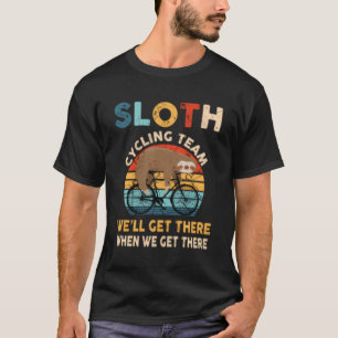 T-shirt Équipe de Sloth Cycling