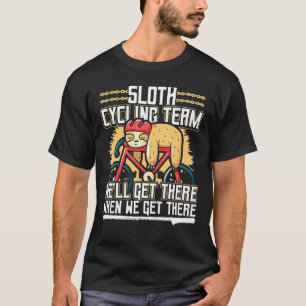T-shirt Équipe de Sloth Cycling