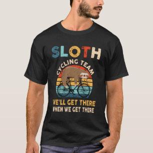 T-shirt Équipe de Sloth Cycling