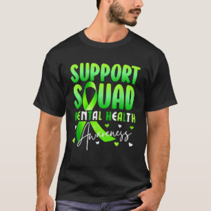 T-shirt Équipe de soutien à la motivation Sensibilisation