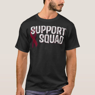 T-shirt Équipe de soutien à la sensibilisation au syndrome