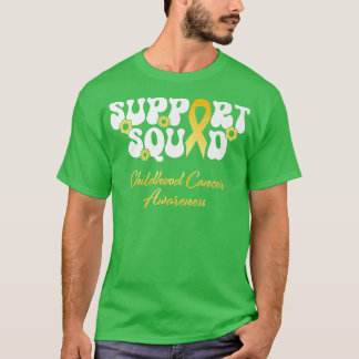T-shirt Équipe de soutien au cancer de l'enfance Cancer de