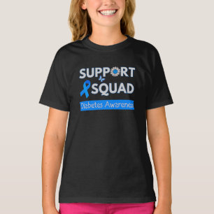 T-shirt Équipe de soutien - Conception du Mois de sensibil
