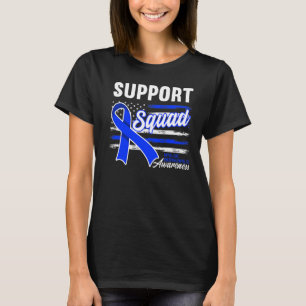 T-shirt Équipe De Soutien I Me Cfs Myalgale Encéphalomyéli