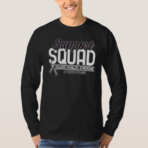 T-shirt Équipe de soutien I Zebra Ribbon I Ehlers Danlos S
