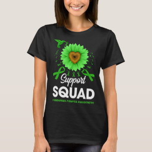 T-shirt Équipe de soutien Lymphome Cancer Sensibilisation