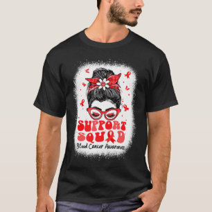 T-shirt Équipe de soutien Nœud papillon sang ruban rouge d