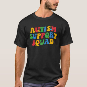 T-shirt Équipe de soutien pour l'autisme Soutien aux paren