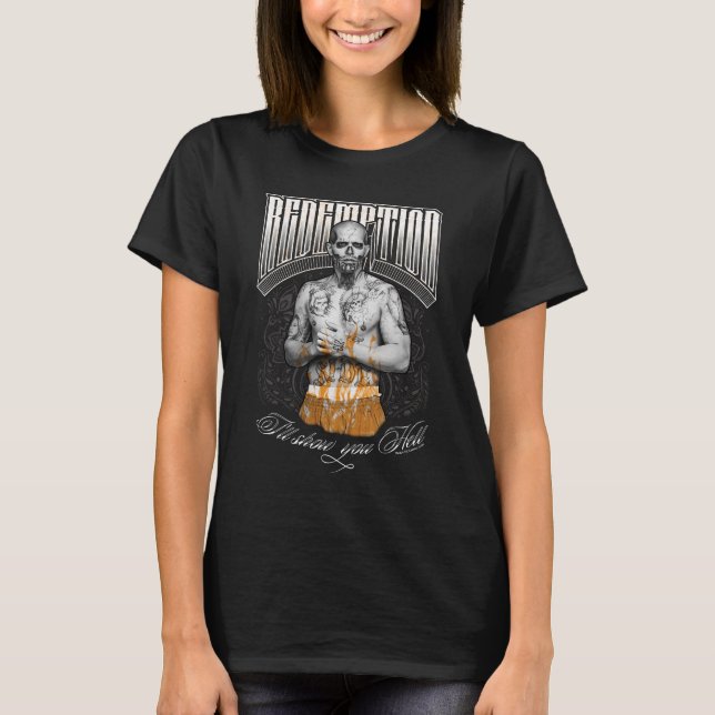 T-shirt Équipe de suicide | El Diablo Tattoo "Rédemption" (Devant)