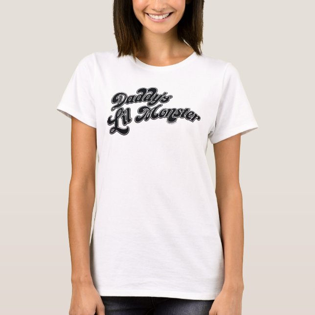 T-shirt Équipe de suicide | Le monstre Lil de papa (Devant)
