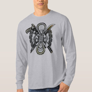T-shirt Équipe de suicide Slipknot Armes Tattoo Art
