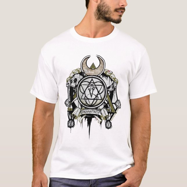 T-shirt Équipe de suicide | Symboles d'enchantement Tattoo (Devant)