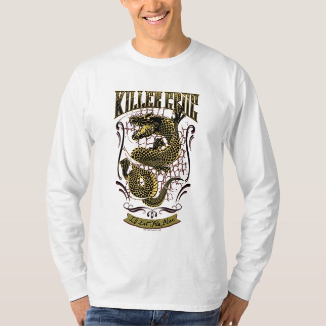 T-shirt Équipe de suicide | Tatouage Croc (Devant)