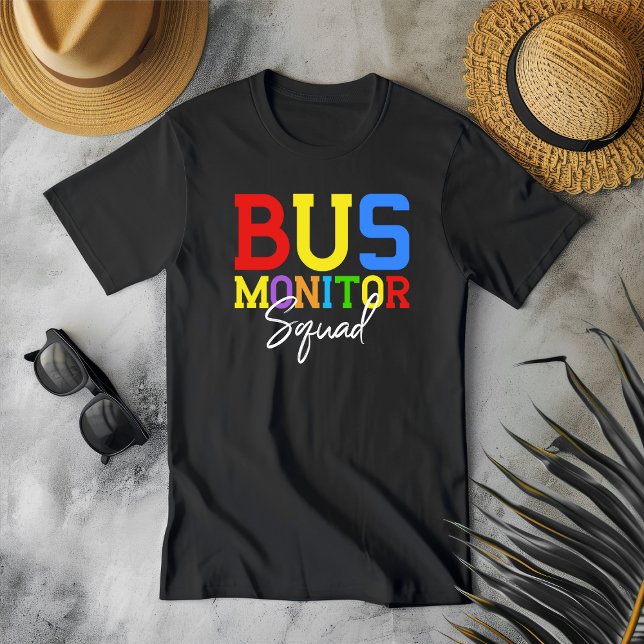 T-shirt Équipe de surveillance des autobus (Créateur téléchargé)