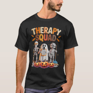 T-shirt Équipe de thérapie Halloween Ergothérapie Kinésith
