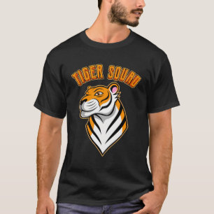 T-shirt Équipe de tigres Faune Animaux Nature Amoureux Gro