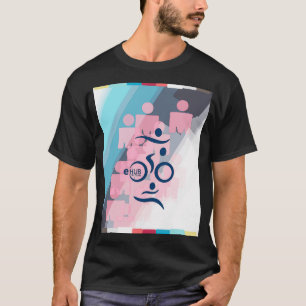 T-shirt équipe de triathlon Graphic