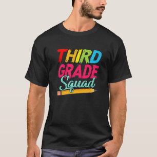 T-shirt Équipe de troisième année Premier jour d'école Ret
