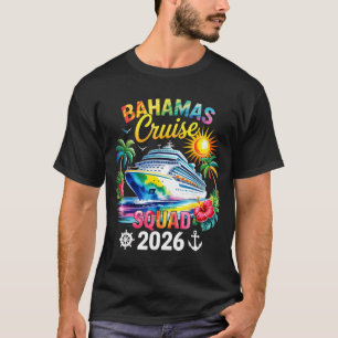 T-shirt Équipe de vacances aux Bahamas 2026 Famille Amis C