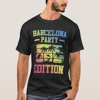 T-shirt Équipe de Vacances de l'édition du Parti de Barcel
